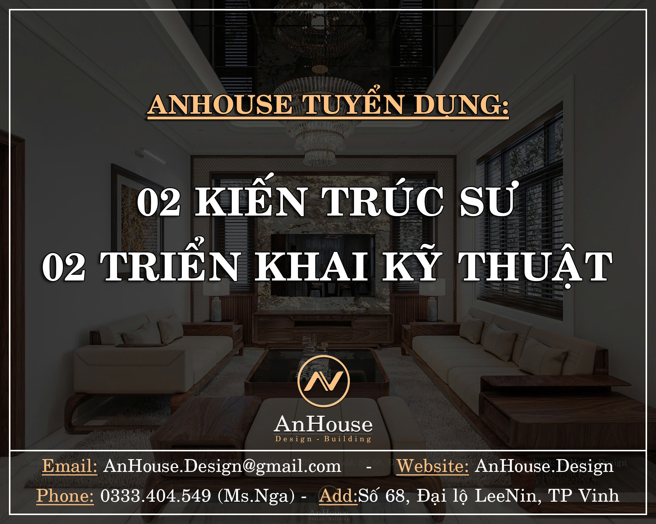 Kiến trúc AnHouse tuyển dụng